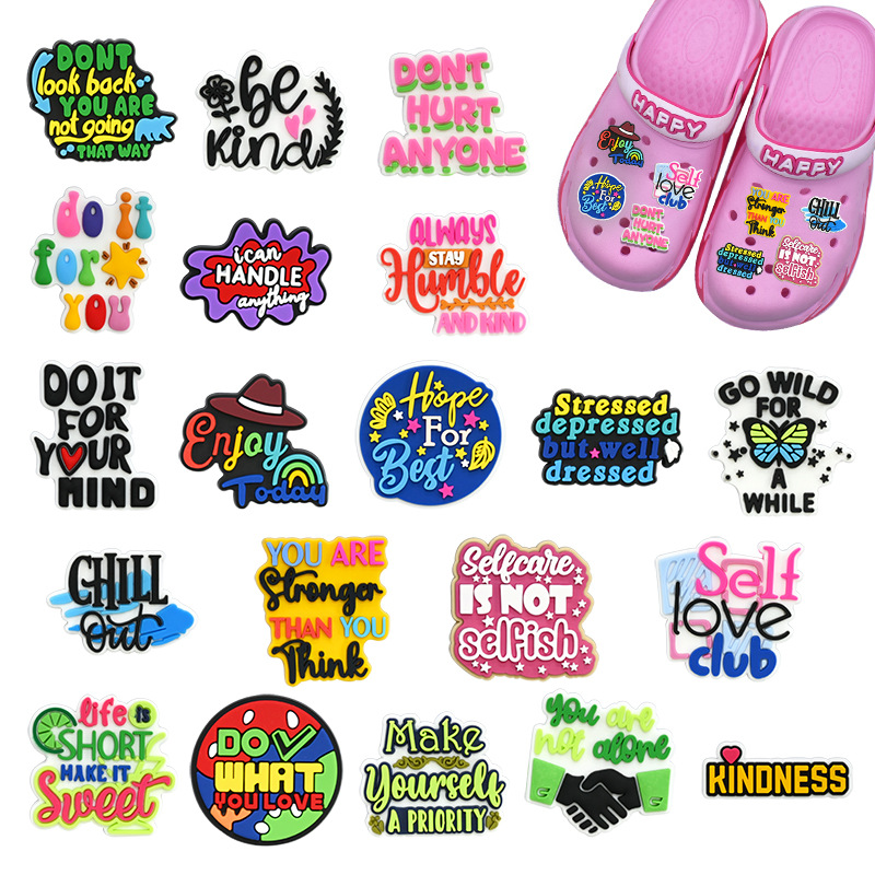 Women Shoes Kinds - 1/20 Piezas de Dijes de PVC