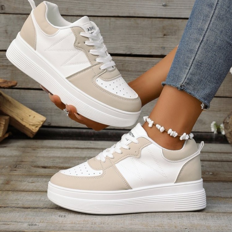 Platform Sneakers Chunky - Zapatillas Deportivas de Plataforma para Mujer,