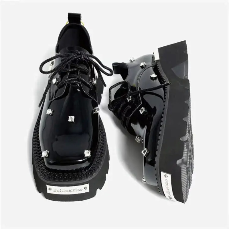Platform Sneakers Chunky - Mocasines de mujer con plataforma de