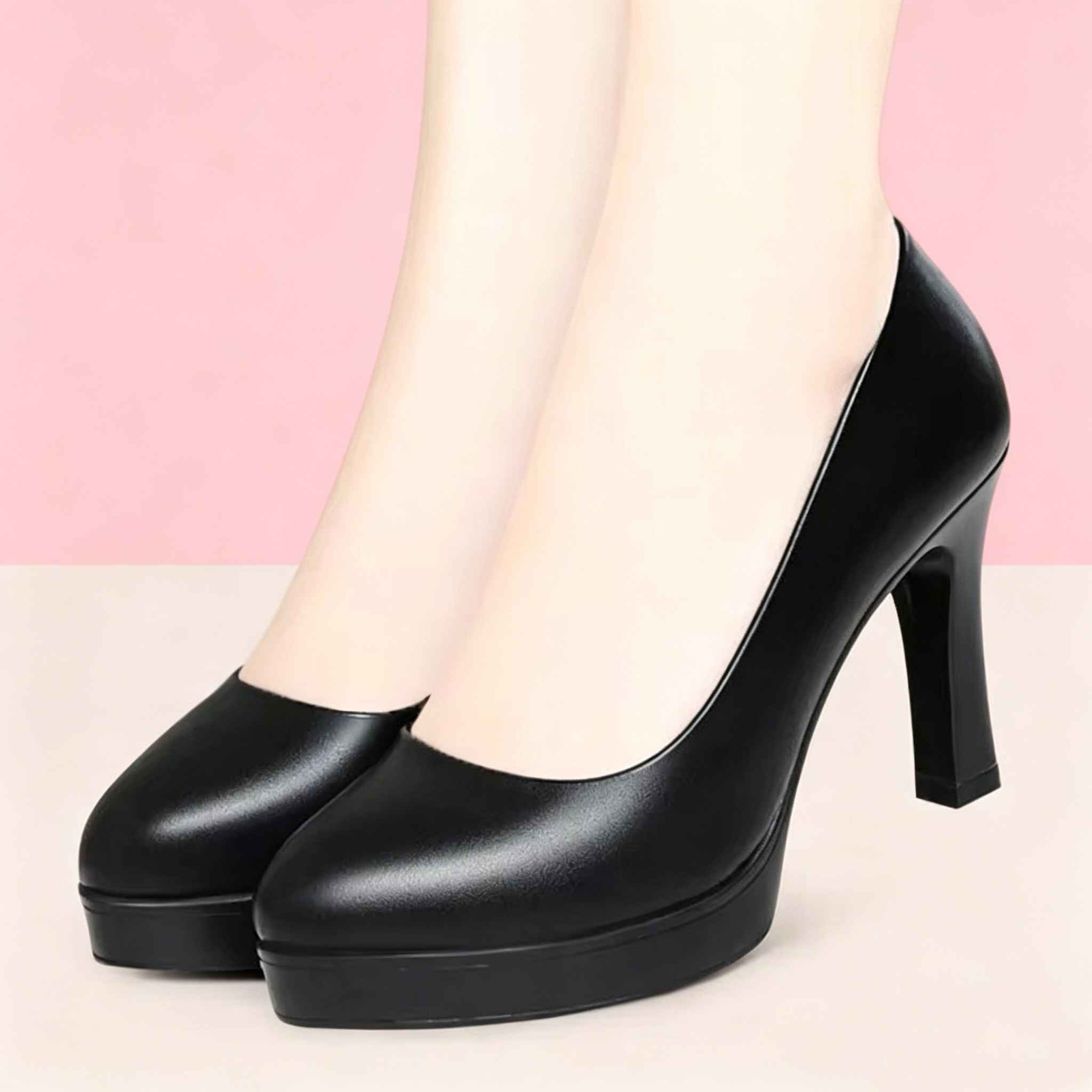 Court Heel Pointed - 6,5 cm 8,5 cm todo fósforo