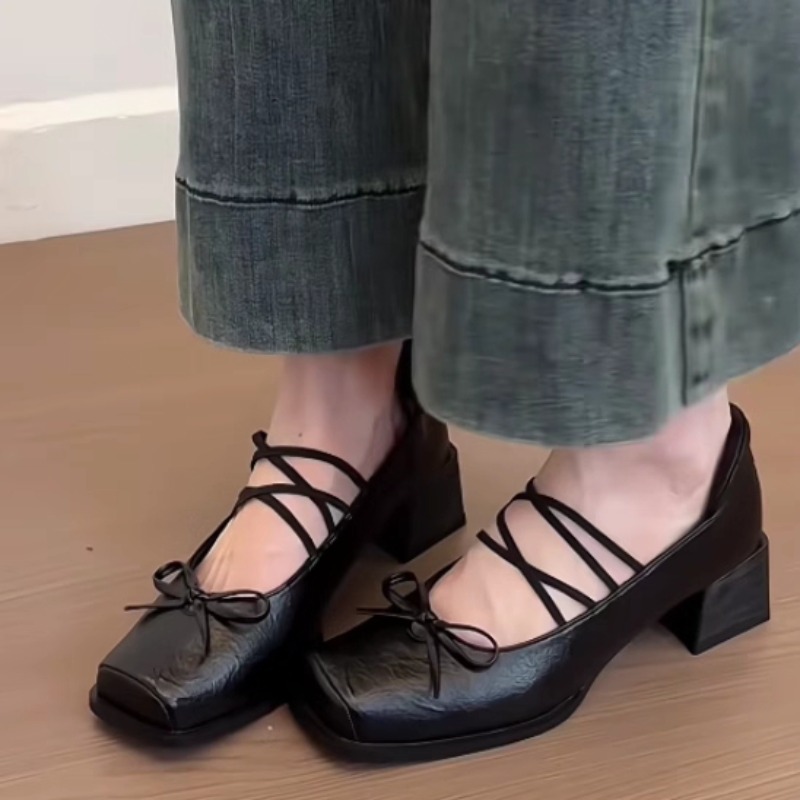 Women'S Shoes In Size 12 - Zapatos individuales Moda Nuevo Punta cuadrada