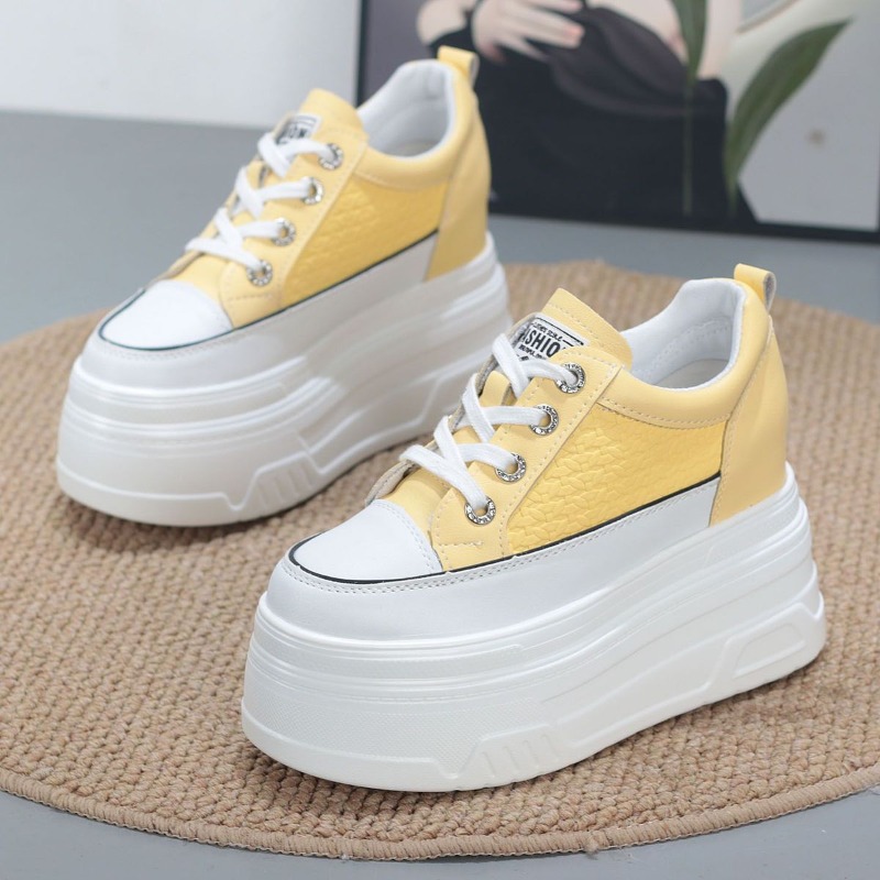 Platform Sneakers Chunky - Nuevas Zapatillas Vulcanizadas de Plataforma con