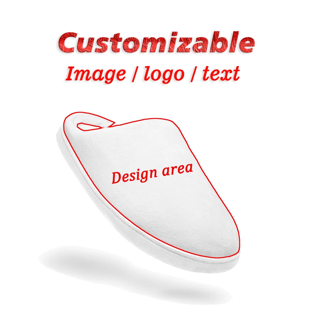 Women Shoes Kinds - Pantuflas de algodón personalizables con estampado