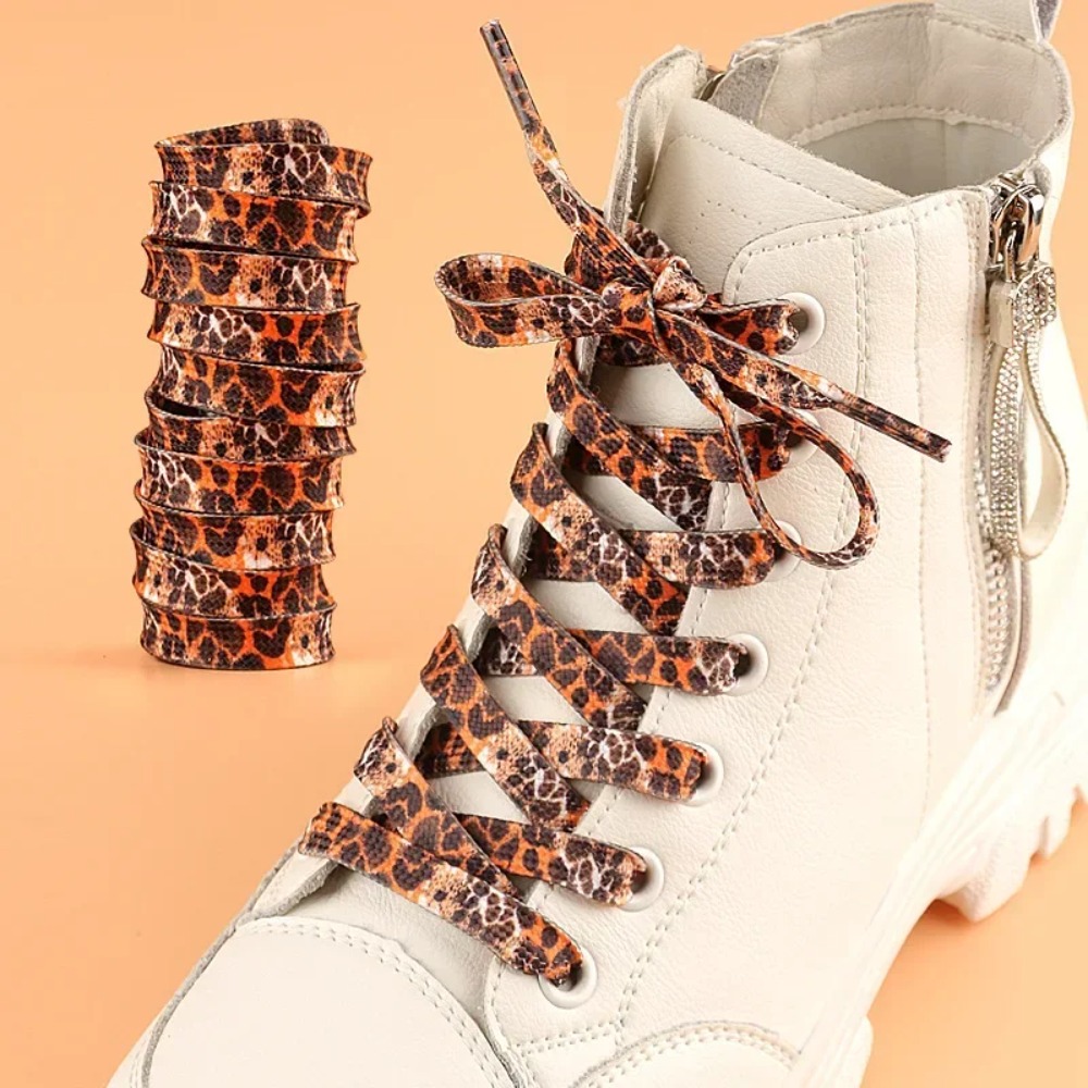 Women Shoes Kinds - Cordones de zapatos clásicos con estampado