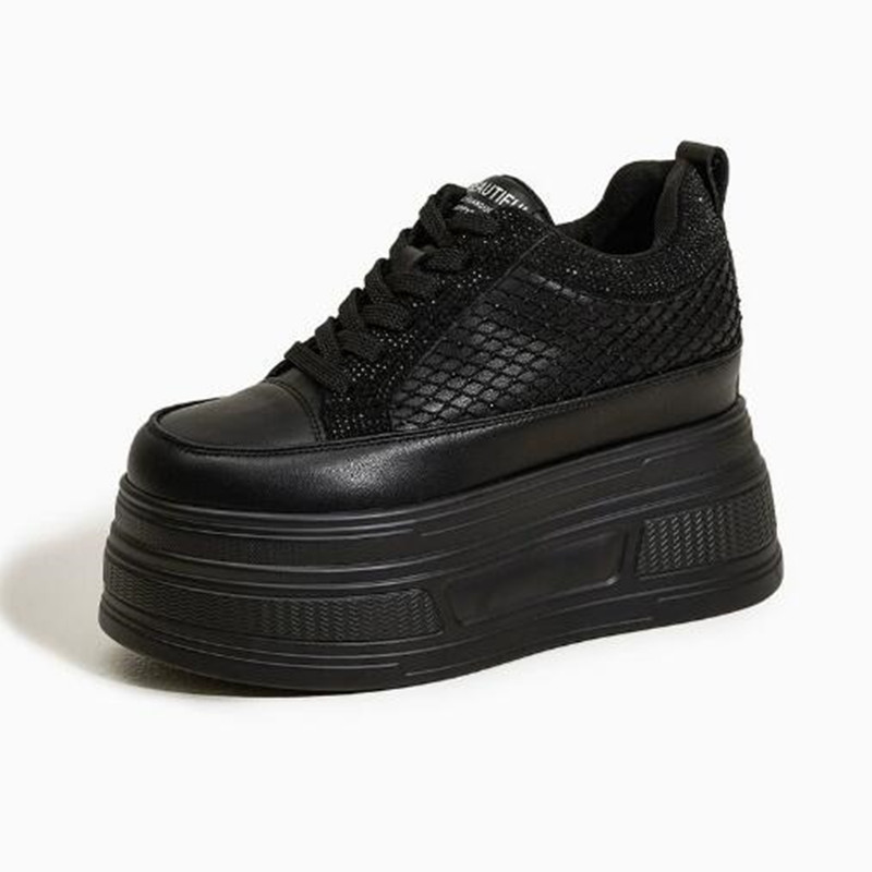 Women Shoes Luxury Brand - Zapatillas de Plataforma con Cuña de
