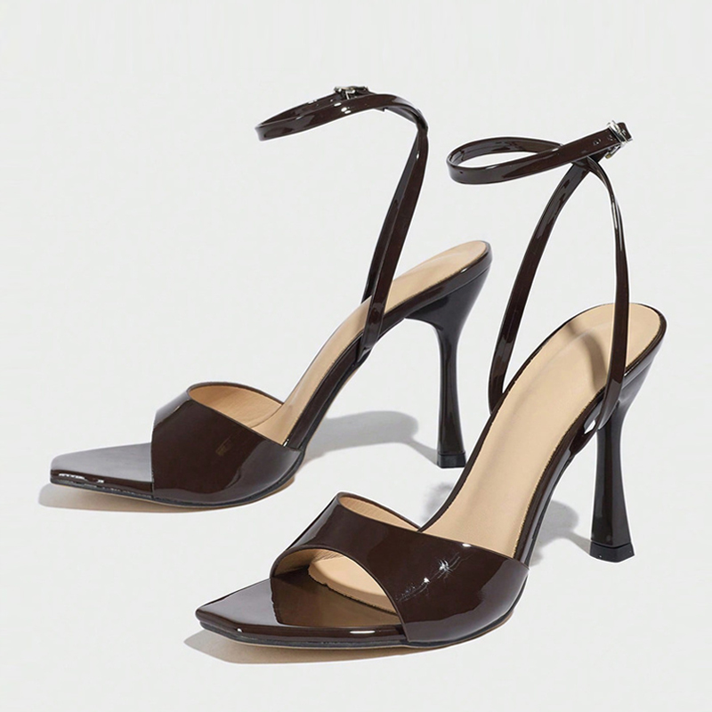 Gladiator Sandal Women - Liyke, nueva moda, sandalias cuadradas con