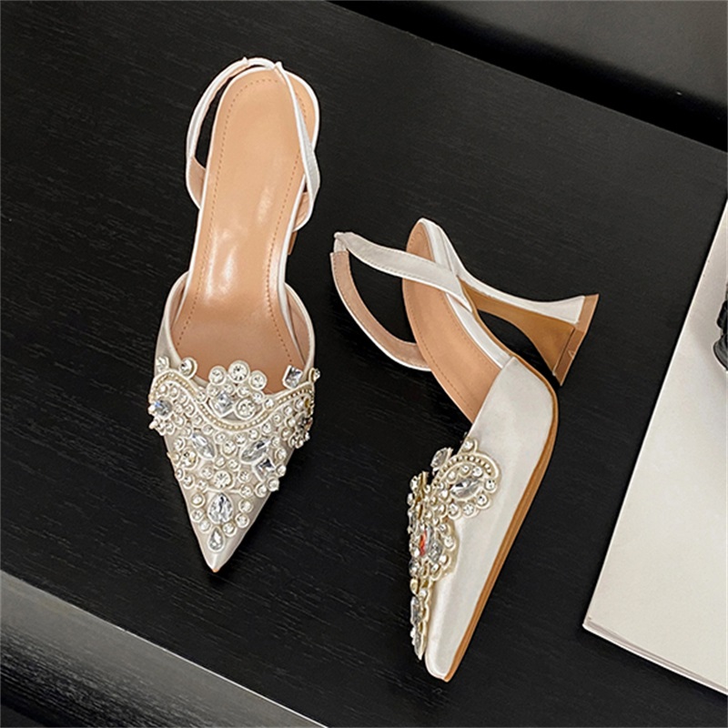 Women Shoes Zara - Eilyken primavera cristal diamante Slingback mujeres