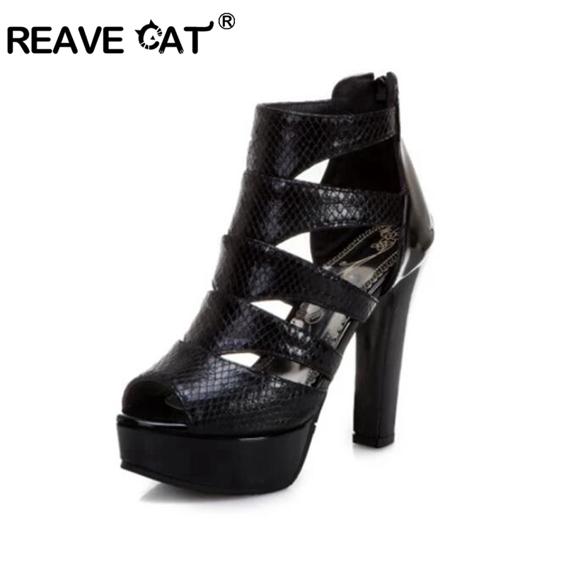 Platform Sneakers Chunky - REAVE CAT, sandalias sexis de talla