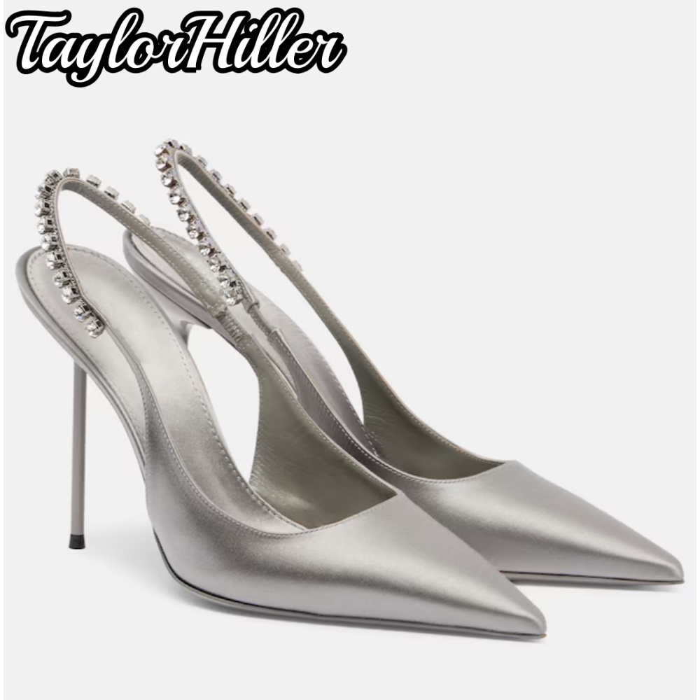 Strappy Heeled Sandals - Sandalias de Tacón Alto con Tiras