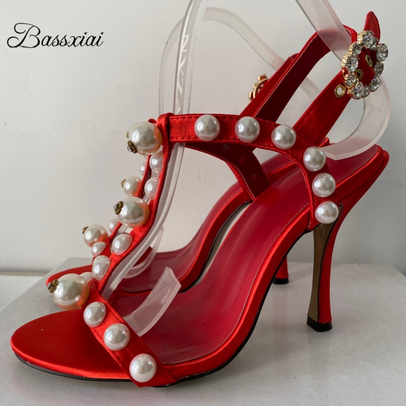 Sandalias de tacón de aguja co - Strappy Heeled Sandals reseña y precio