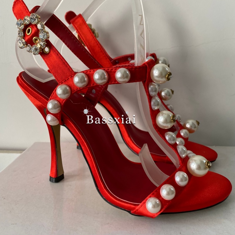 Sandalias de tacón de aguja co - Strappy Heeled Sandals reseña y precio
