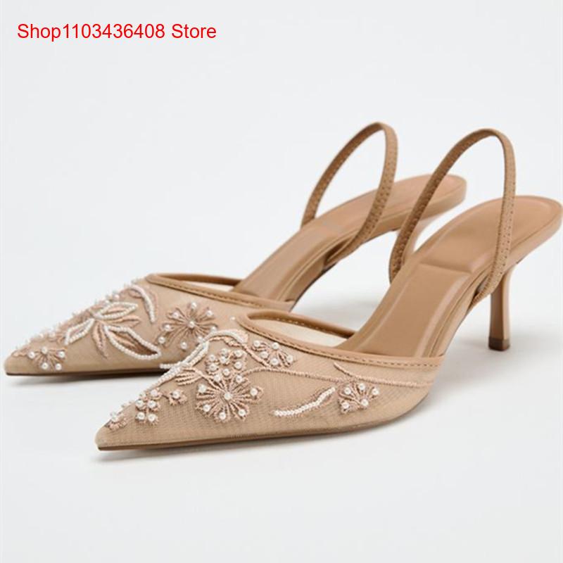 Verano y otoño tacón fino punt - Women Shoes Luxury Brand reseña y precio