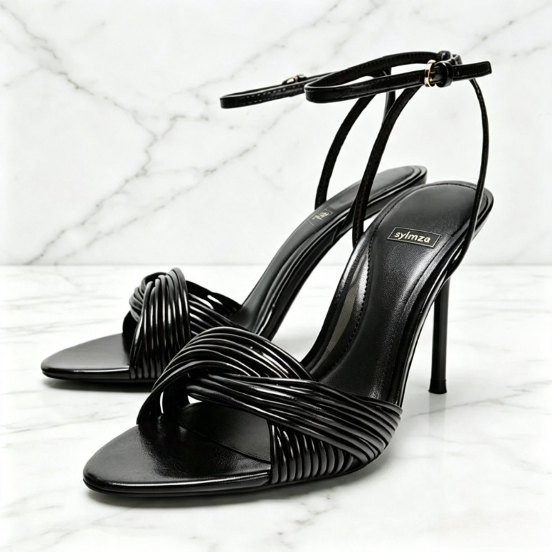 Sandalias de tacón de aguja co - Women Shoes Luxury Brand reseña y precio