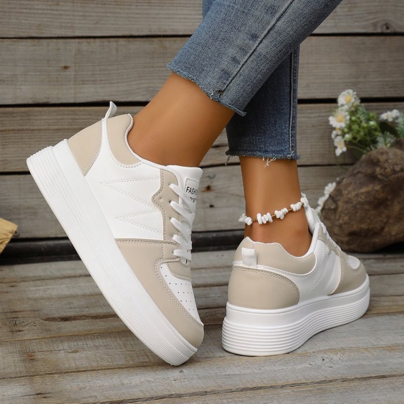 Zapatillas Deportivas de Plata - Platform Sneakers Chunky reseña y precio