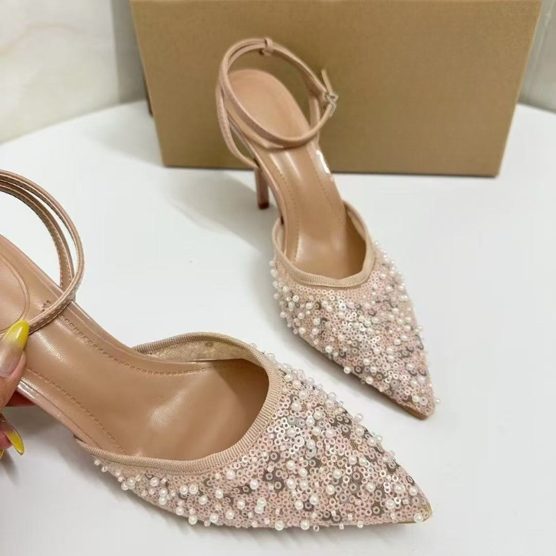 Zapatos de Tacón de Aguja con  - Women Shoes Zara reseña y precio