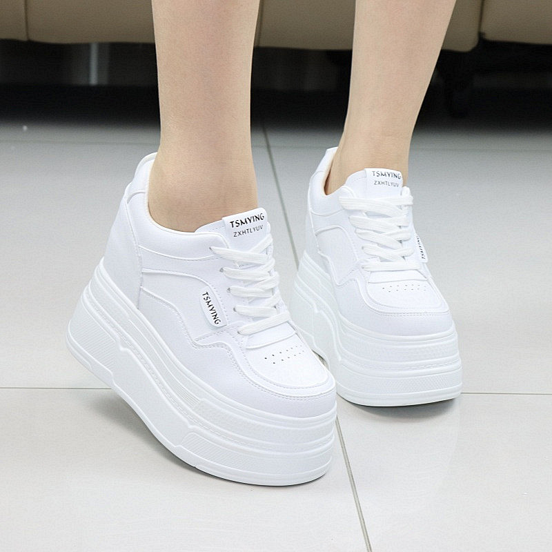 Zapatillas Deportivas de Plata - Platform Sneakers Chunky reseña y precio