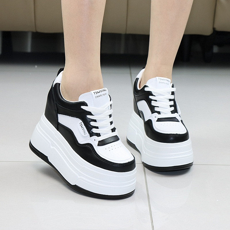 Zapatillas Deportivas de Plata - Platform Sneakers Chunky reseña y precio