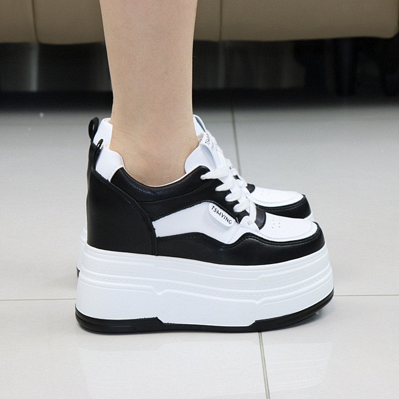 Zapatillas Deportivas de Plata - Platform Sneakers Chunky reseña y precio