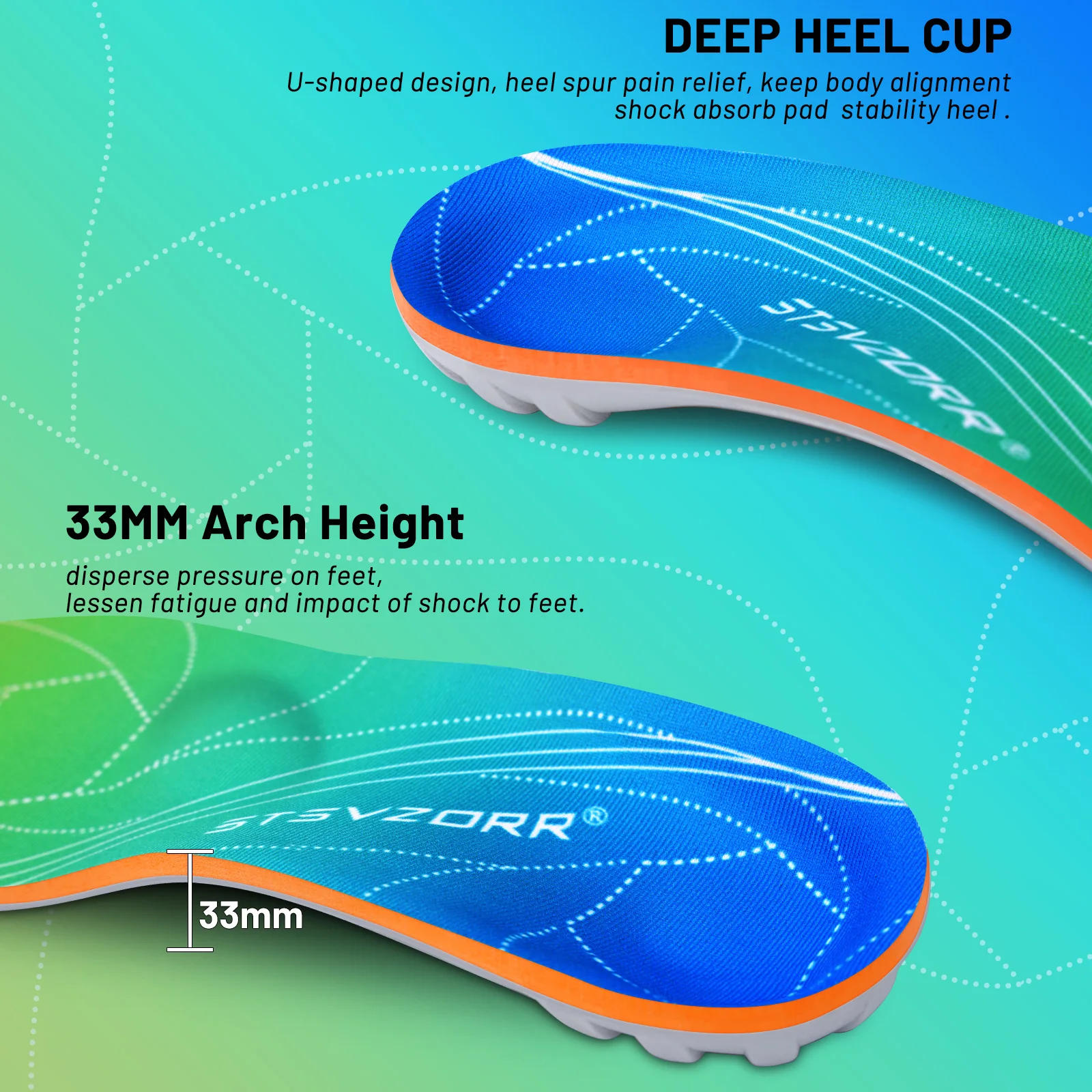 Plantilla ortopédica para aliv - Women'S Shoes Plantar Fasciitis reseña y precio