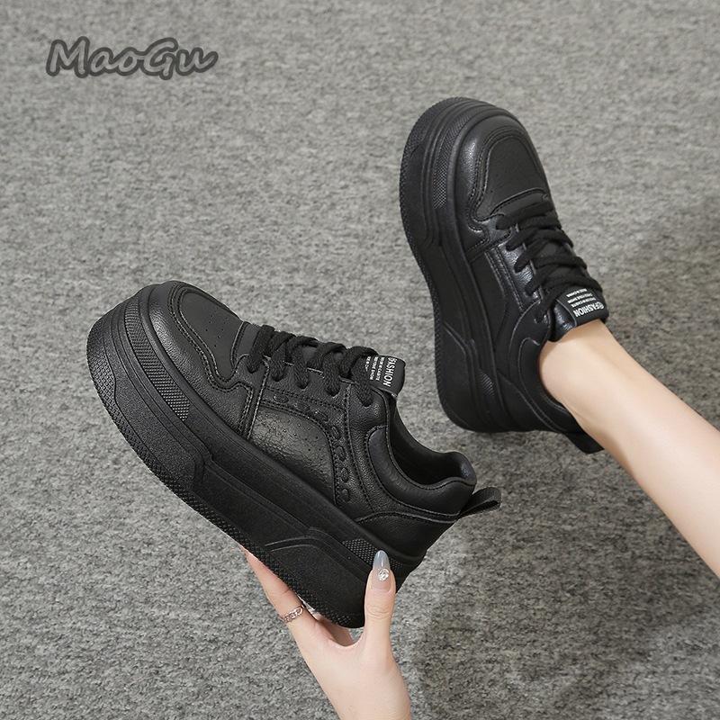 Zapatillas Blancas con Platafo - Platform Sneakers Chunky reseña y precio