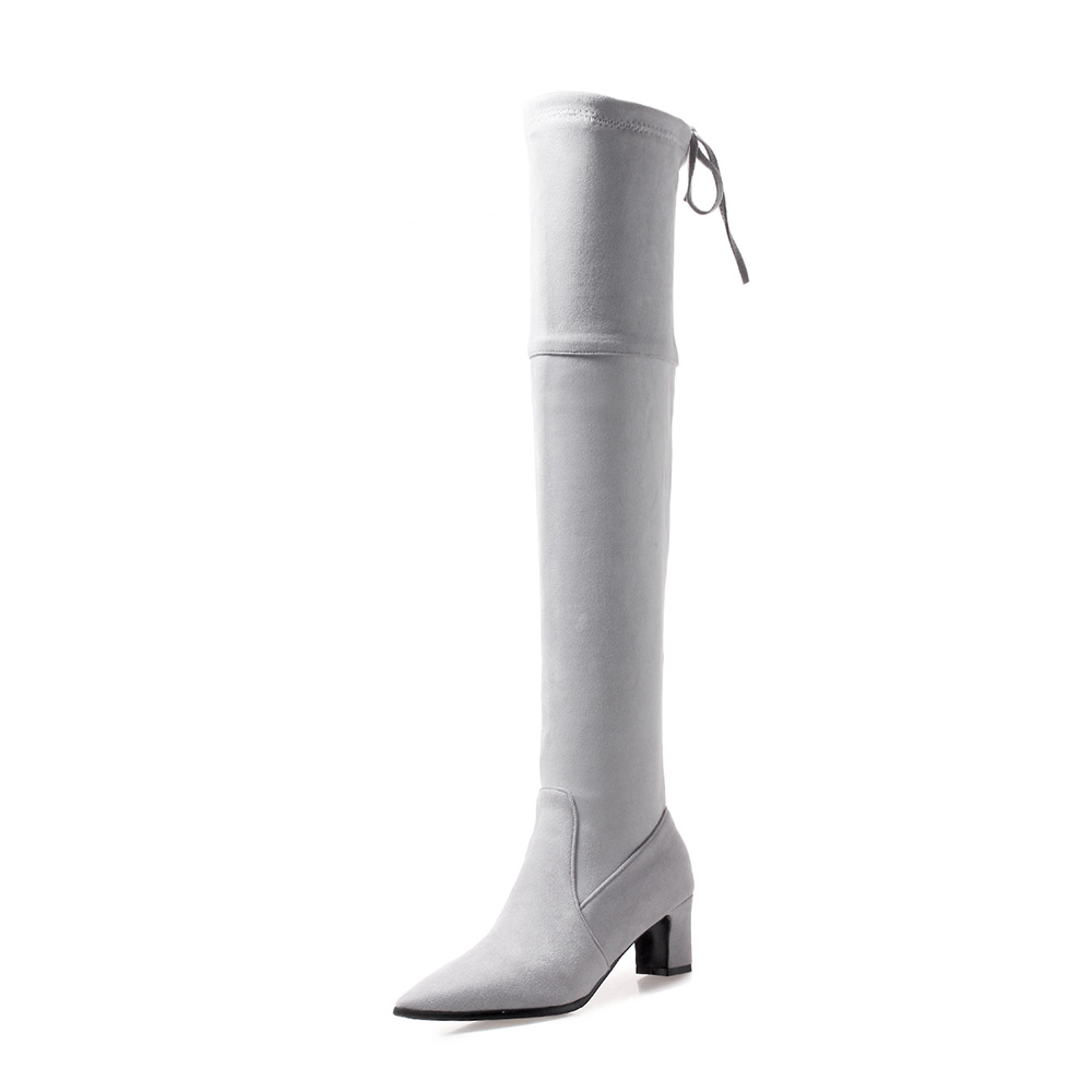Nuevas botas altas hasta el mu - Women'S Shoes In Size 12 reseña y precio