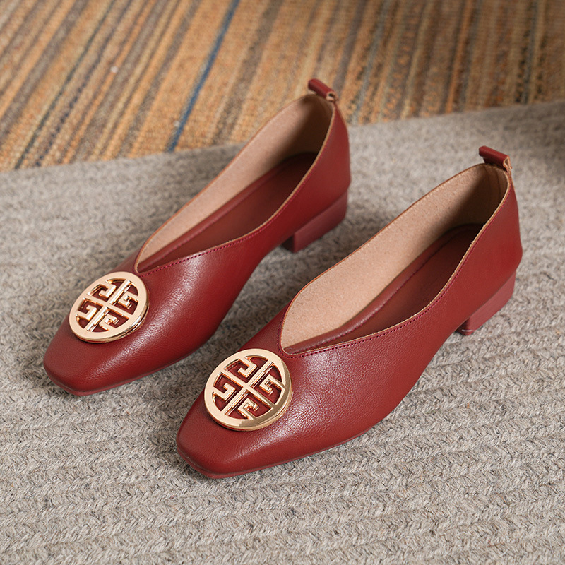 Zapatos planos de tacón bajo c - Women Shoes Zara reseña y precio