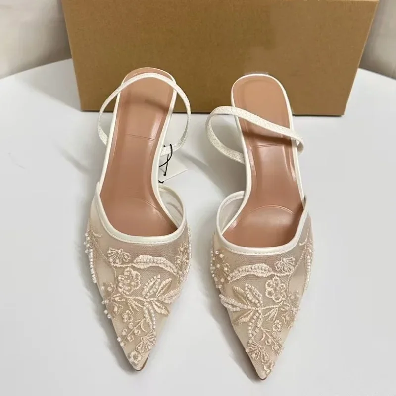 Zapatos de tacón de boda blanc - Women Shoes Zara reseña y precio