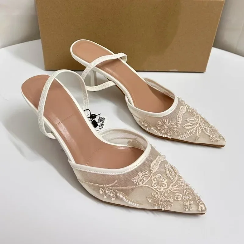 Zapatos de tacón de boda blanc - Women Shoes Zara reseña y precio