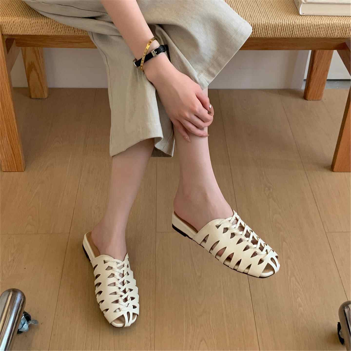 Sandalias de playa de lujo par - Women Shoes Luxury Brand reseña y precio