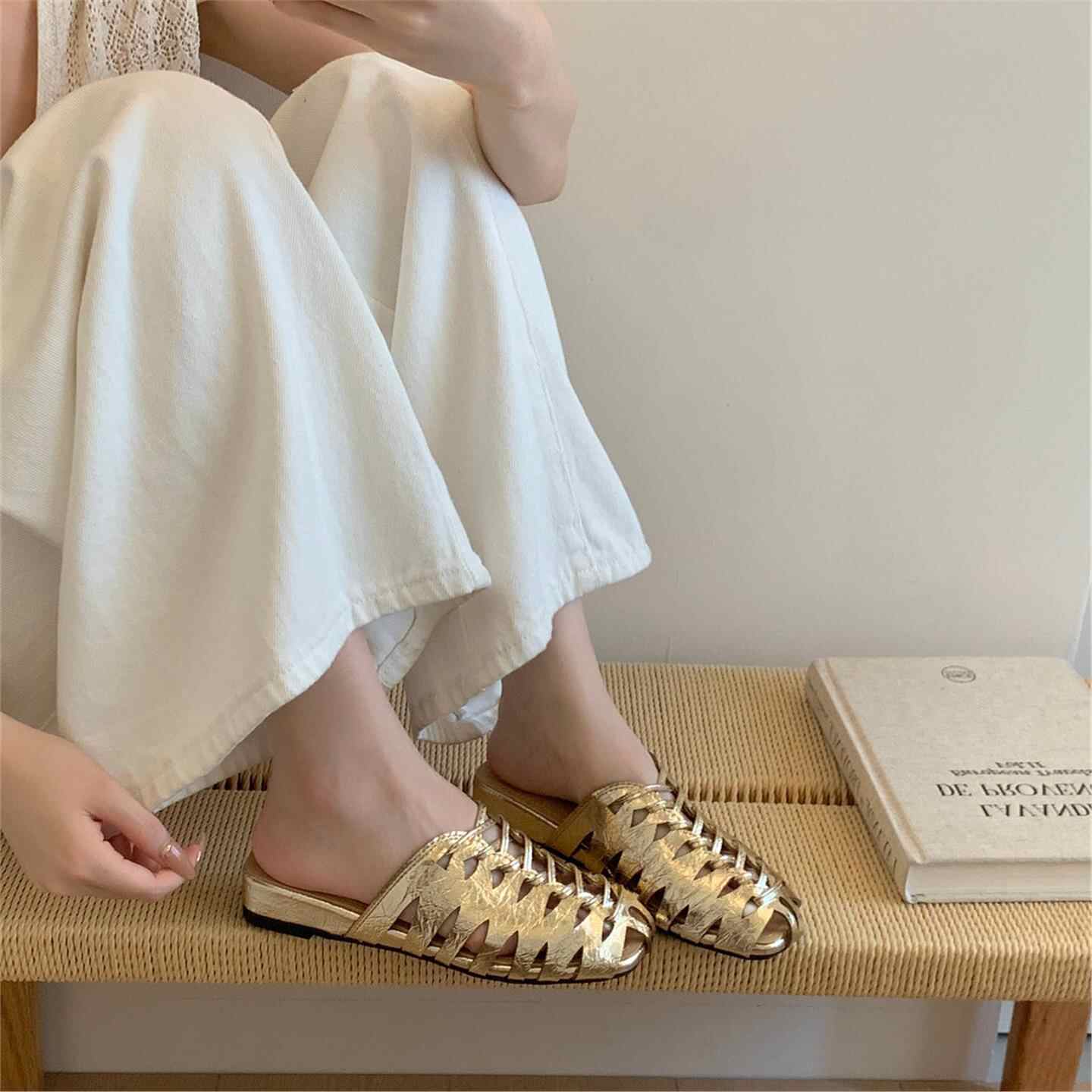 Sandalias de playa de lujo par - Women Shoes Luxury Brand reseña y precio