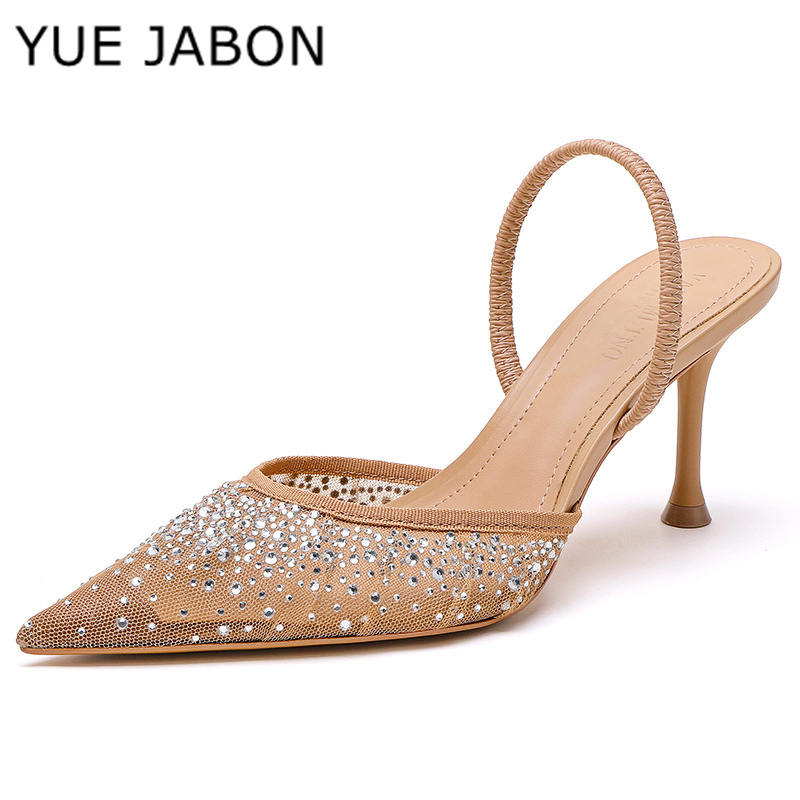 Sandalias de tacón alto con di - Women Shoes Zara reseña y precio