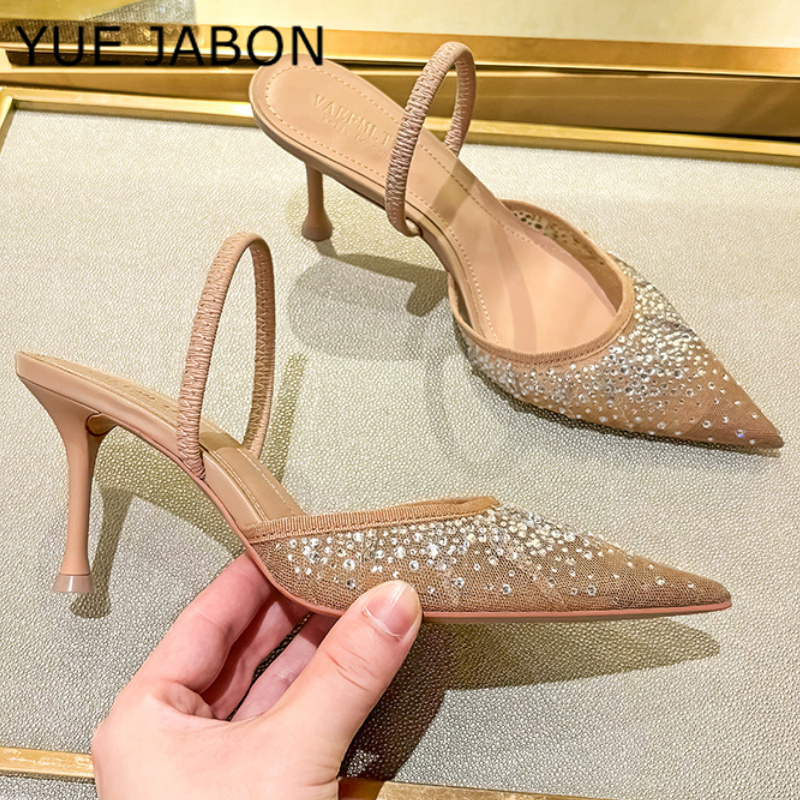 Sandalias de tacón alto con di - Women Shoes Zara reseña y precio