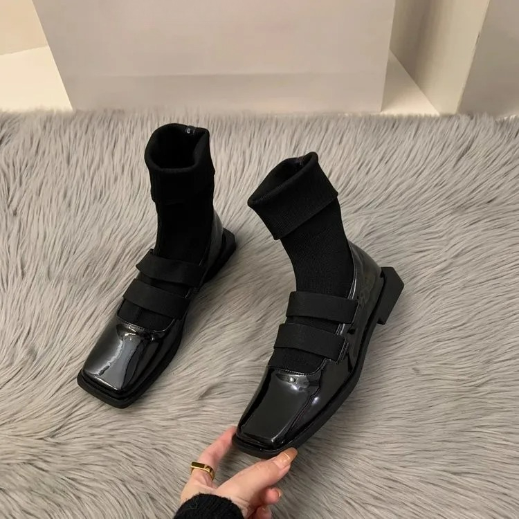 Botas de estilo británico para - Women Shoes Zara reseña y precio