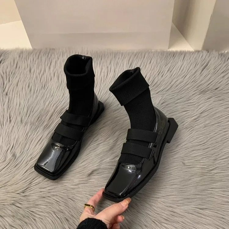 Botas de estilo británico para - Women Shoes Zara reseña y precio