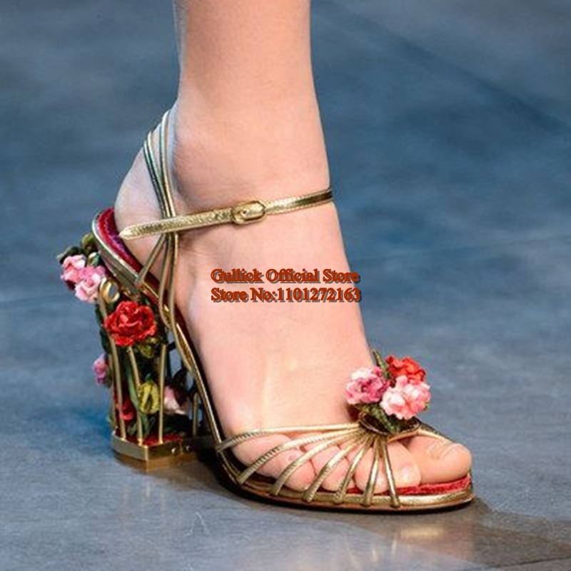 Sandalias de lujo con forma de - Strappy Heeled Sandals reseña y precio