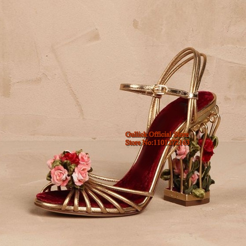 Sandalias de lujo con forma de - Strappy Heeled Sandals reseña y precio