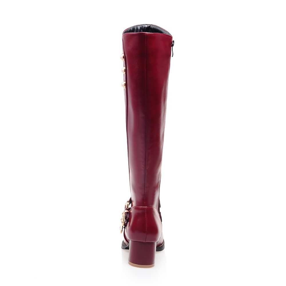 Botas de motocicleta hasta la  - Women'S Shoes In Size 12 reseña y precio