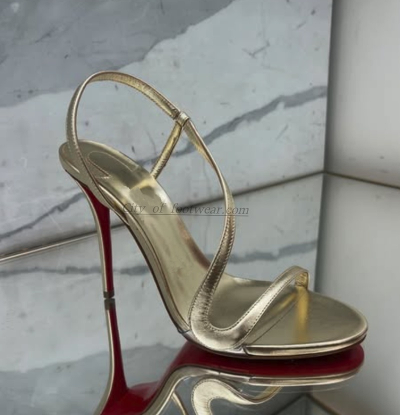 Sandalias sexys de cuero metál - Gladiator Sandal Women reseña y precio