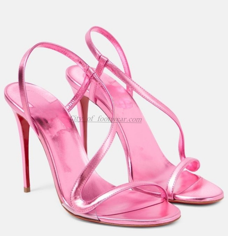 Sandalias sexys de cuero metál - Gladiator Sandal Women reseña y precio
